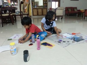 G&A busy painting the BRIGHTEST picture ever!